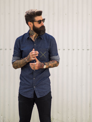 SHIRT #1, CHAMBRAY