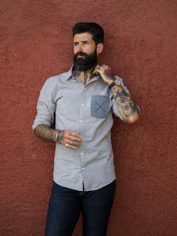 SHIRT #1, GREY